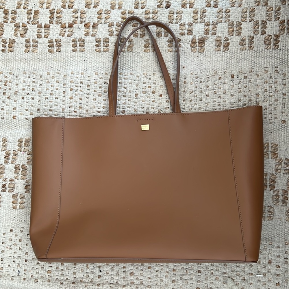 Frame Le Signature Tote Camel NEW - Picture 2 of 6